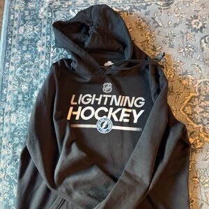 Fanatics Black Lightning Hockey Hoodie